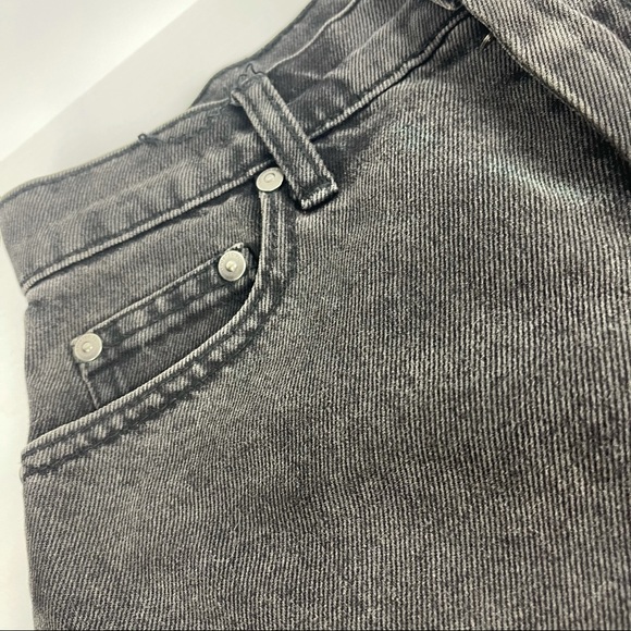 Sportsgirl Distressed Pocket Black Skirt - Size 8 - Picture 6 of 10